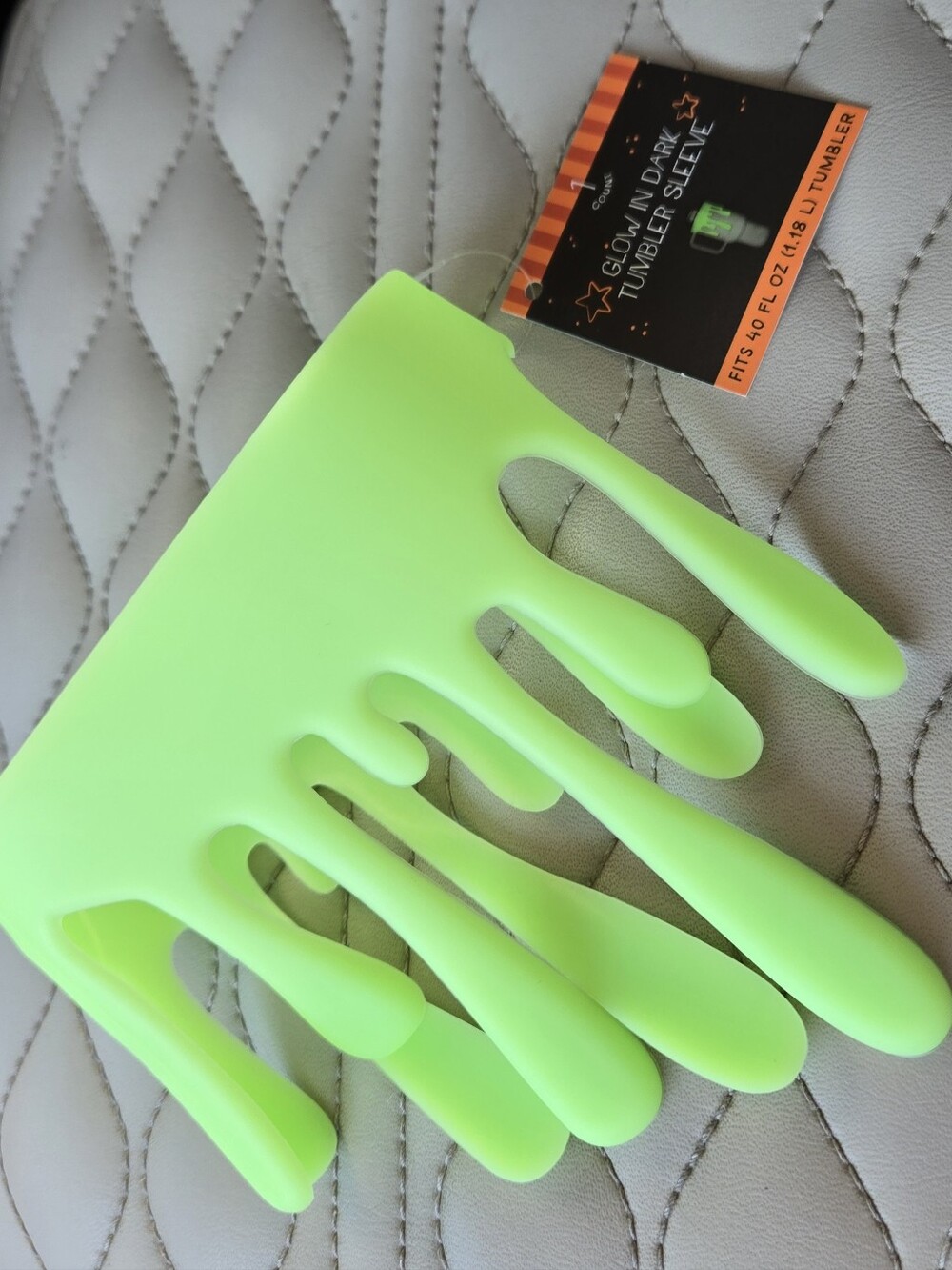 Green Glow In The Dark Tumbler Slime